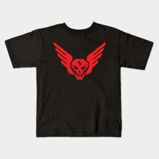 Street Fighter Shadaloo logo - red Kids T-Shirt